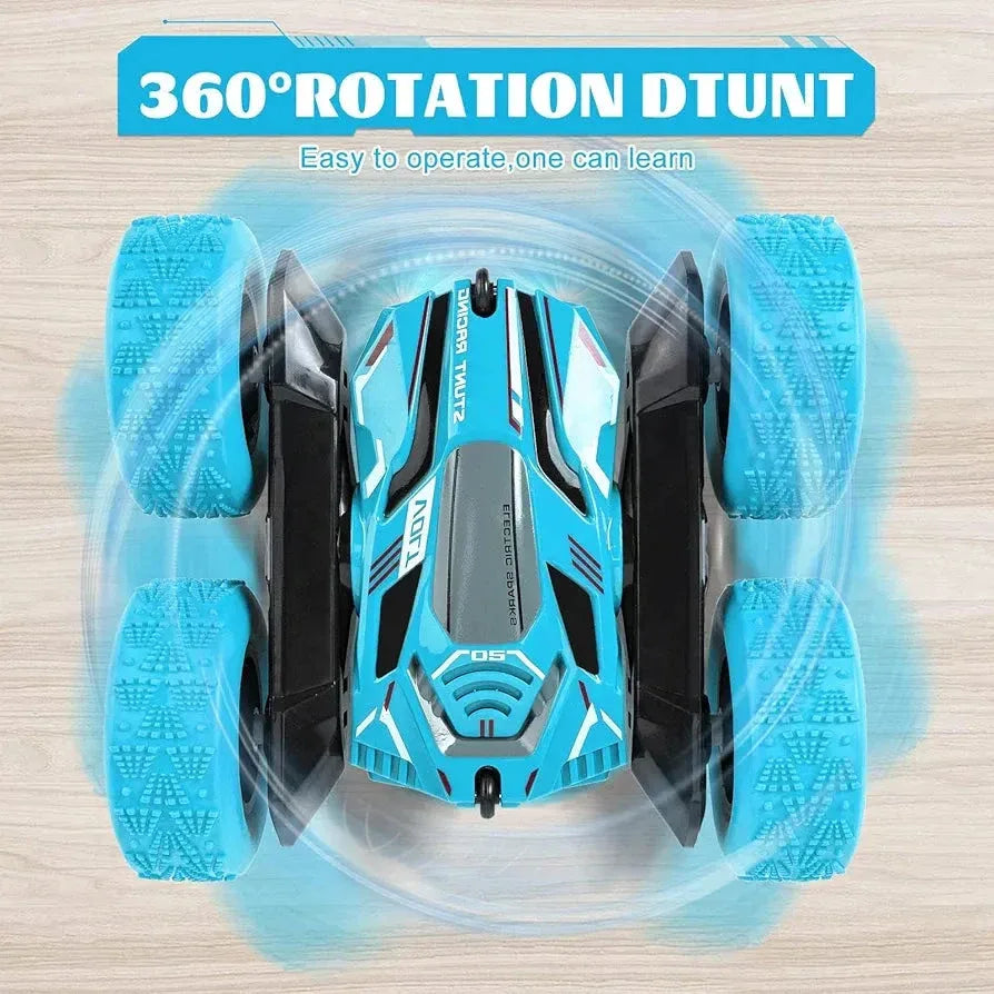 STUNT ROLL Remote Control Stunt Car  360° Spins & Double Roll - Toys Heaven
