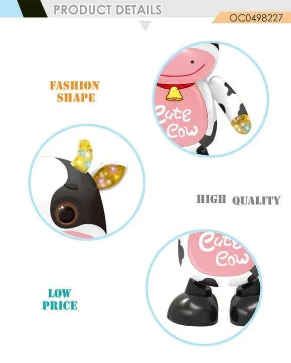 Cute Cow Dazzling Dance Toy - Toys Heaven
