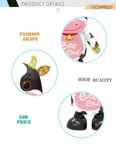 Cute Cow Dazzling Dance Toy - Toys Heaven