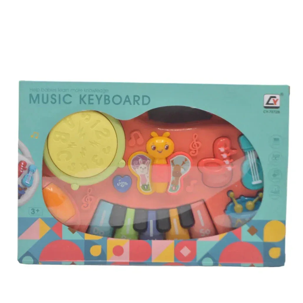 Butterfly Theme Piano with Light & Sound - Toys Heaven