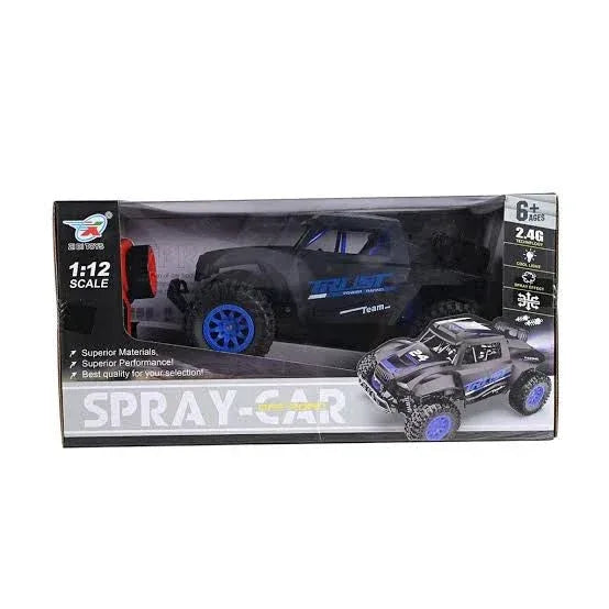 XIBITONS 1:12 Spray RC Car  Off-Road | Lights & Spray Effect - Toys Heaven