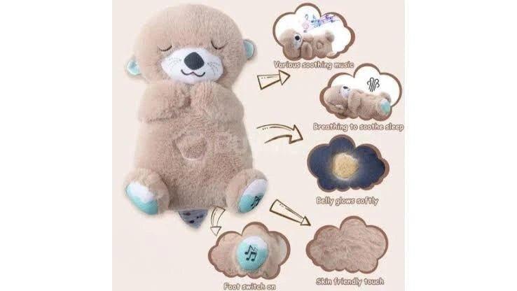 The World's First Breathing Teddy Otter Plush - Toys Heaven