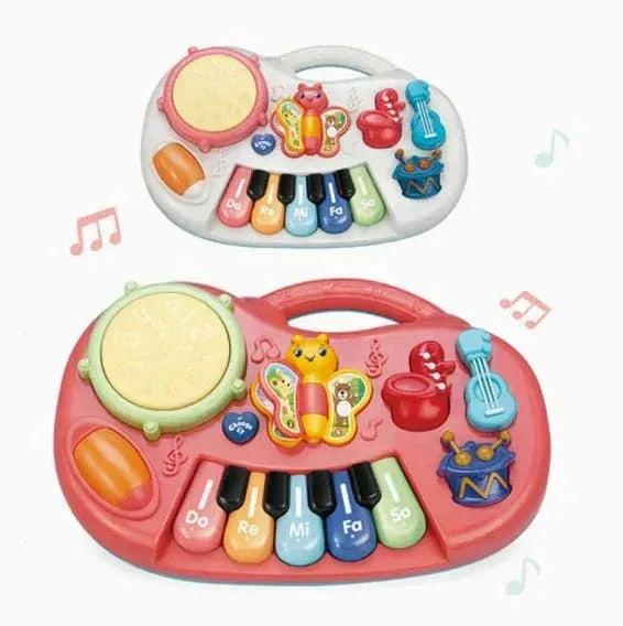 Butterfly Theme Piano with Light & Sound - Toys Heaven