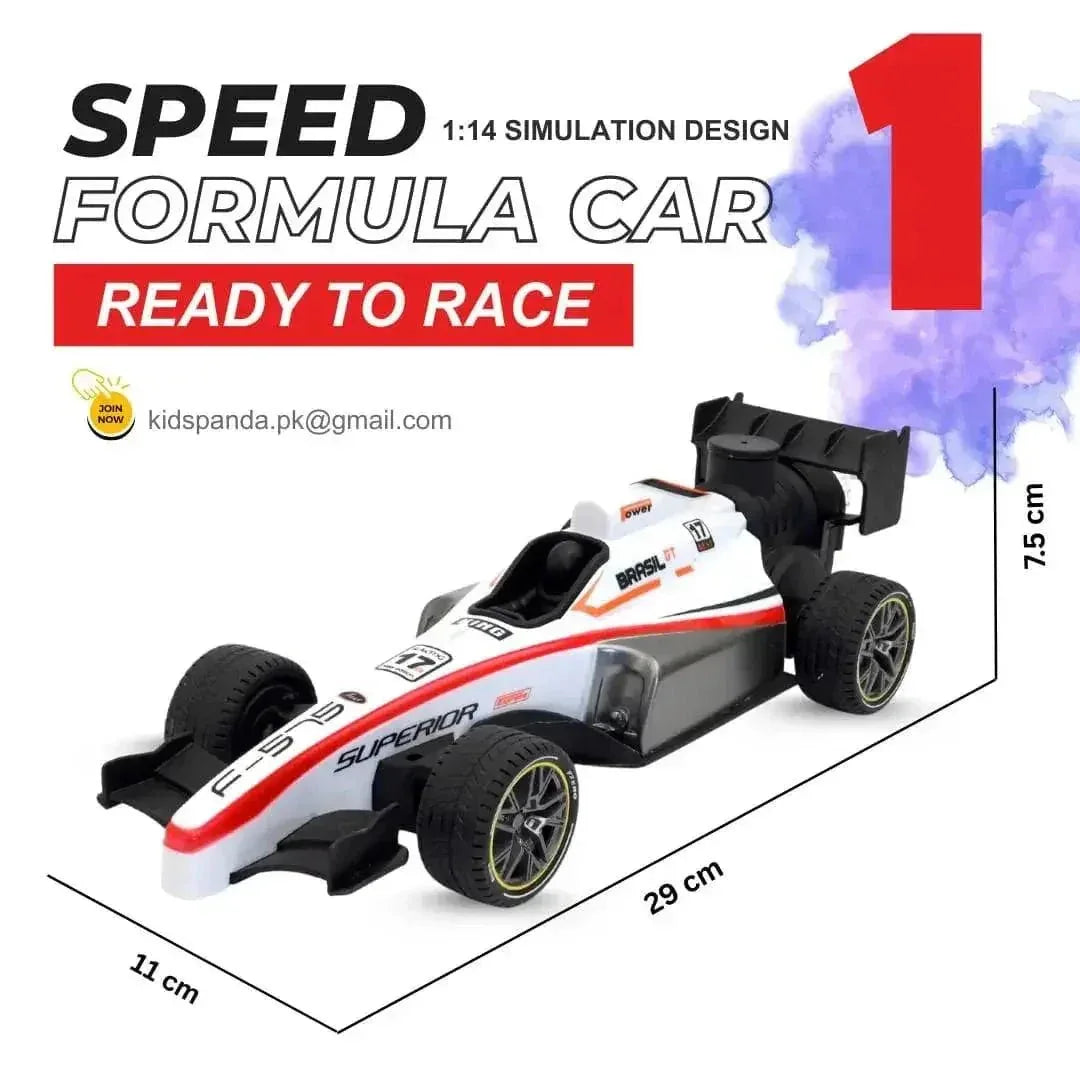 Speed Formula 1 Remote Control Racing Car (1:14 Scale) - Toys Heaven