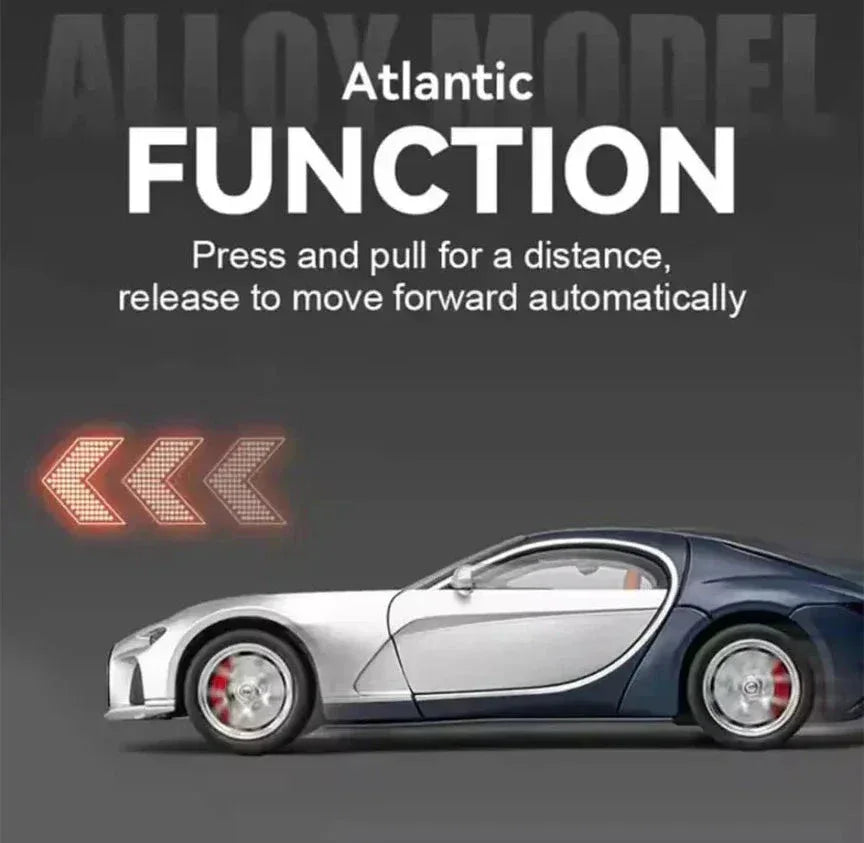 CHE ZHI Die-Cast Model Car  Sound & Light Pull Back Series - Toys Heaven