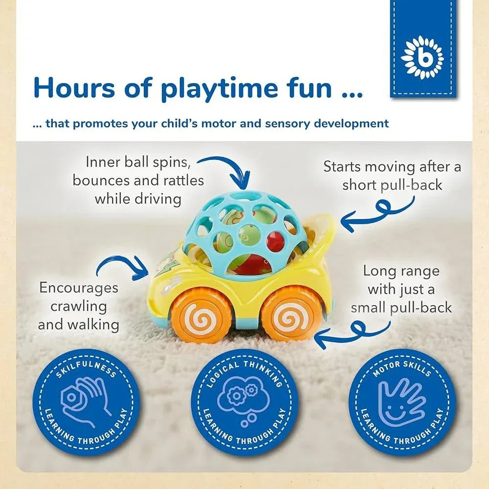 Juniors Car Rattle Toy - Toys Heaven