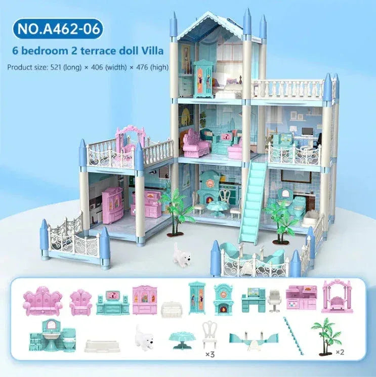 Beautiful Home Doll House - Toys Heaven