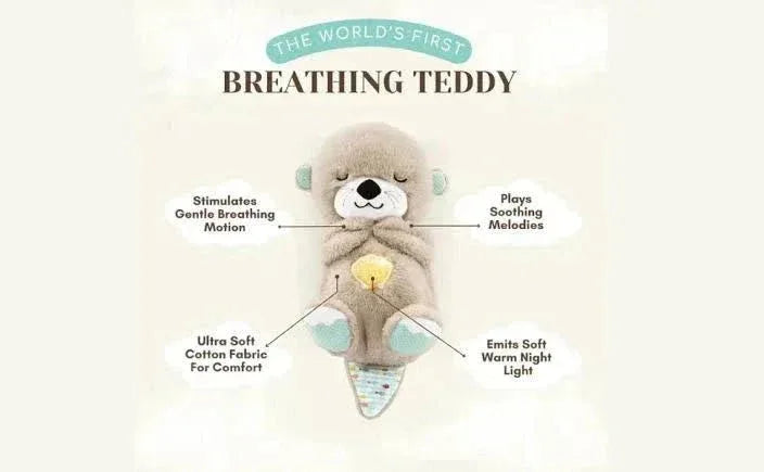 The World's First Breathing Teddy Otter Plush - Toys Heaven