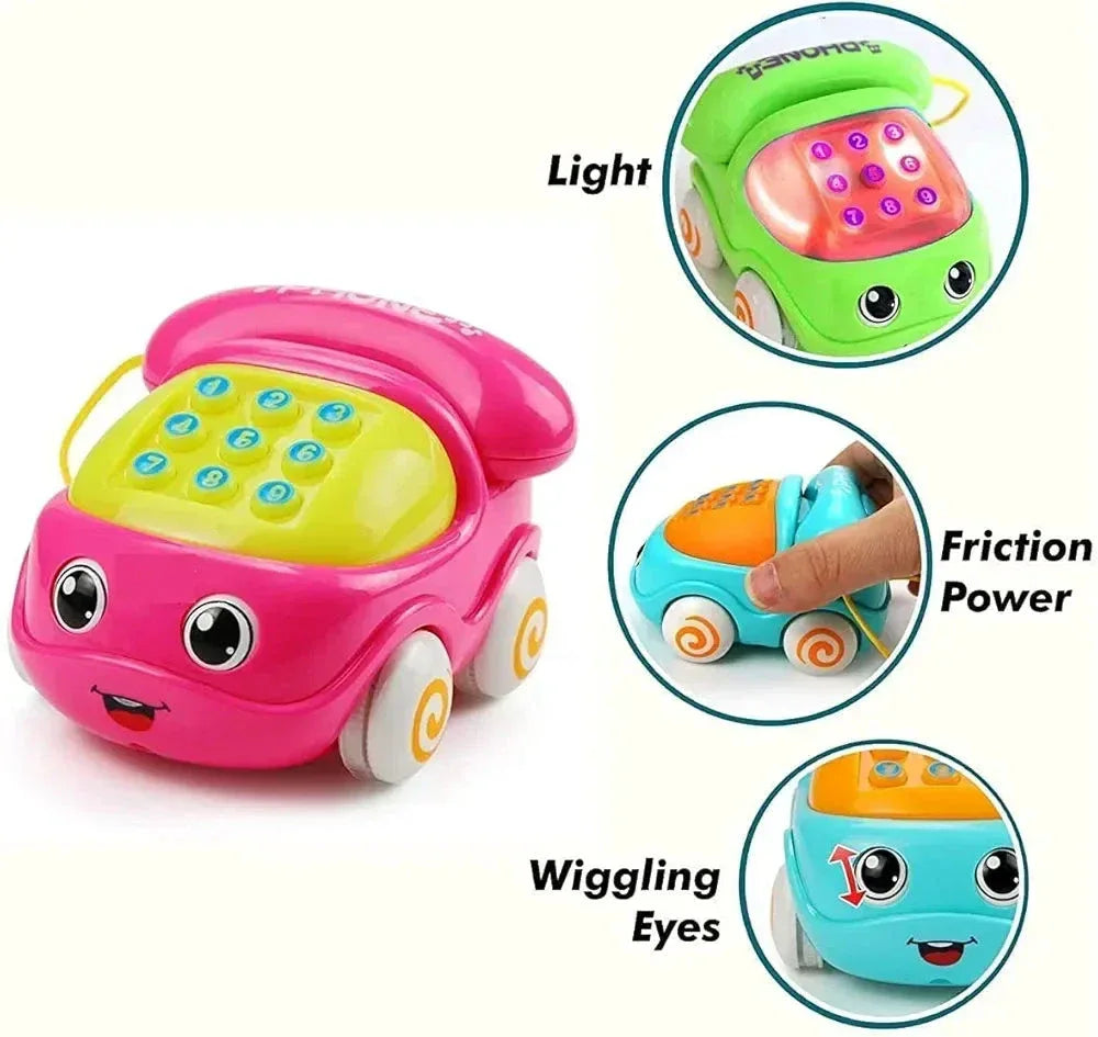 Cartoon Music Phone Car - Toys Heaven