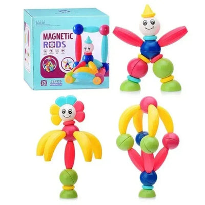 Magnetic Rods - Toys Heaven