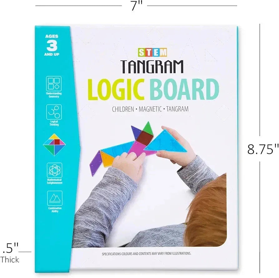 Tangram Logic Board - Toys Heaven