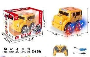 CITY CAR Stunt Drift RC Dump Truck  360° Stunt Series - Toys Heaven