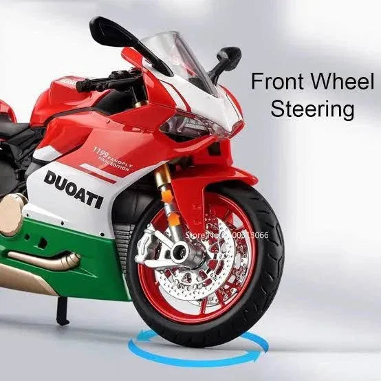 Ducati 1:8 Die-Cast Motorcycle  Zinc Alloy Collectible - Toys Heaven