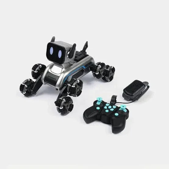 Stunt Robot Dog  Remote Control 2.4 GHz with Lights & Music - Toys Heaven