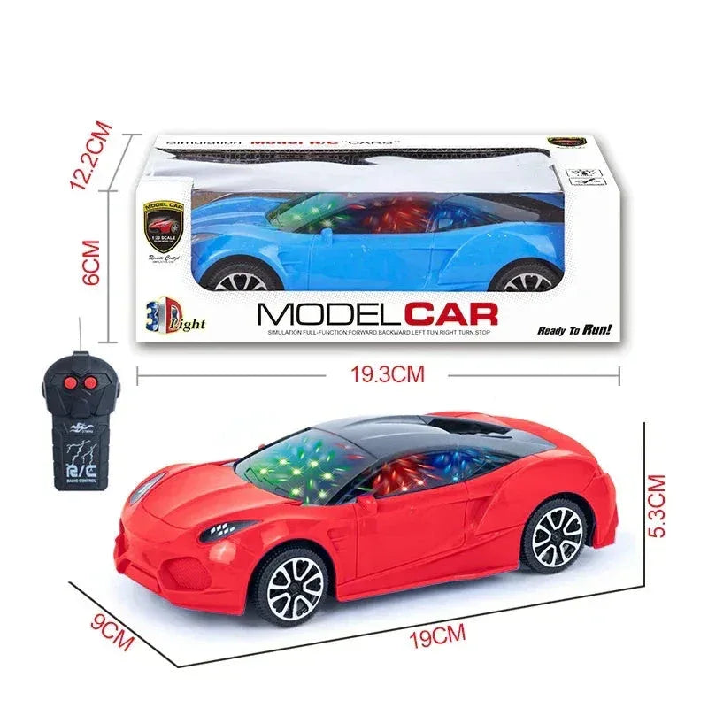 1:24 Scale RC Model Car  3D Light, Full-Function - Toys Heaven