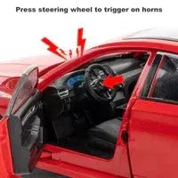 Honda Accord Die-Cast Model Car  Sound & Light Pull Back Series - Toys Heaven